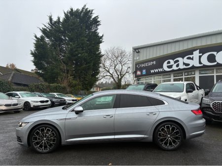 2019 Volkswagen Arteon 2.0 TSI  4 MOTION 280BHP VIRTUAL DASH FULL LEATHER HEATED ELECTRIC SEATS SAT NAV CARPLAY ANDROID AUTO BLIND SPORT PARKING SENSORS SELF PARKING ASSIST 360 CAMERA DYNAUDIO SOUND SYSTEM €29,950 thumbnail