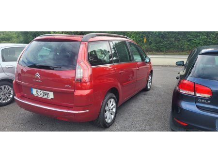 2012 Citroen Grand C4 Picasso 7S HDI 110 VTR+ 4DR €5,950