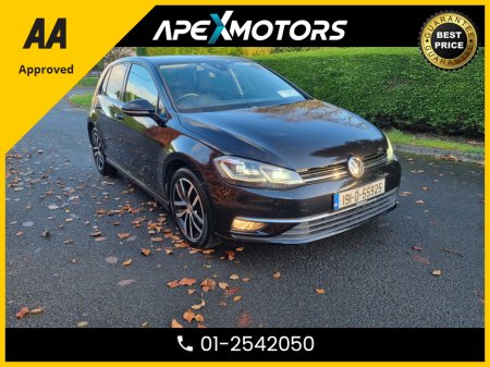 2019 Volkswagen Golf FINANCE ARRANGED * 1.4 HIGHLINE TECH EDITION * EVERY EXTRA * ONLY COVERED 42,000KMS * BLACK * AUTOMATIC * AA APPROVED  * 101 SAFETY CHECKLIST * 12-MONTH ROADSIDE ASSIST  * IMMACULATE * TOP-SPEC €19,949