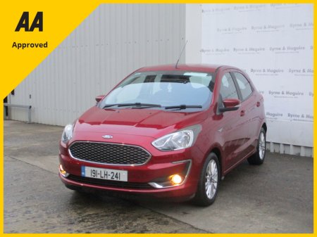 2019 Ford Ka + ZETEC 1.2 85PS M5 5DR LOW KMS.  FULL FORD SERVICE  HISTORY. 12 MONTHS WARRANTY AND 12 MONTHS AA COVER !! €14,950