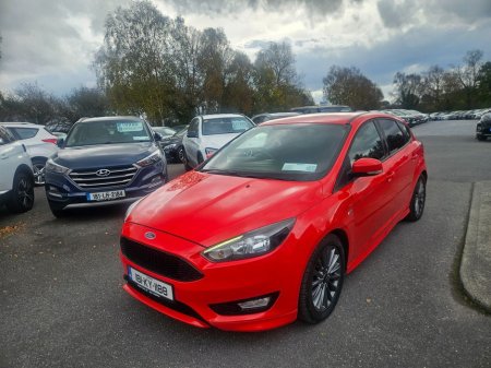 2018 Ford Focus St-line 1.5TD 120PS 6SPD 4DR €14,990
