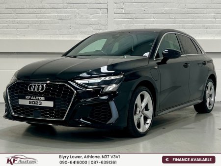 2023 Audi A3 Sportback S Line 40 TFSI-E PHEV 5dr 201bhp S-Tronic Auto - 231 Reg €31,995