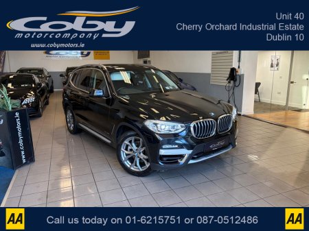 2018 BMW X3 2.0 XLINE 5DR AUTO, NCT 2028 Full Leather, Reverse Cam, Sat Nav, Heated Seats, Parking Sensors, Cruise Control, MFSW, Dual Climate Control, Bluetooth, Alloy Wheels, Full Electrics, and more. €30,950 thumbnail