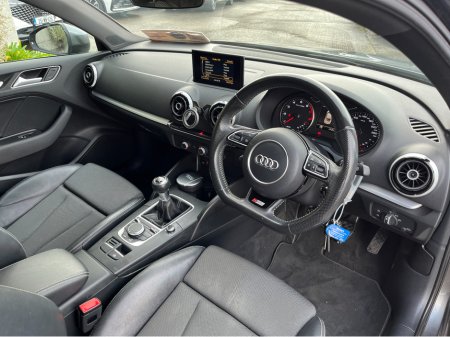 2016 Audi A3 SALOON S-LINE 1.4 TFSI 150BHP PETROL MANUAL €16,950 thumbnail