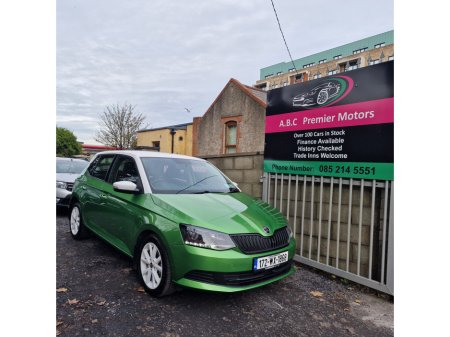 2017 Skoda Fabia 1.0TSI 95HP Active €8,950