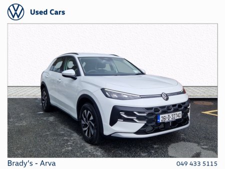 2026 Volkswagen T-Roc LIFE 1.5 TSI 116BHP MHEV