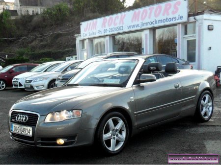 2006 Audi A4 CABRIO 2.0 TFSI 200BHP SPORT AUTO........NCT 07/25......TAXED 02/25 €4,995