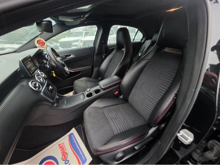 2013 Mercedes-Benz A Class ( 132 REG A180 AMG LINE  HALF LEATHER SEATS  / HI SPEC / SYSTEM LOW ROAD TAX BAND / SIMI DEALER €13,450 thumbnail