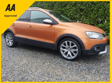 2017 Volkswagen Polo POLO CROSS 1.2 TSI AUTOMATIC SPORTS ALLOY WHEELS CRUISE CONTROL APPLE CAR PLAY & ANDROID AUTO MULTIFUNCTION STEERING WHEEL AUTO HEADLIGHTS FACTORY IMMOBILISER LEATHER STEERING WHEEL NCT & ROAD TAX €13,895 thumbnail