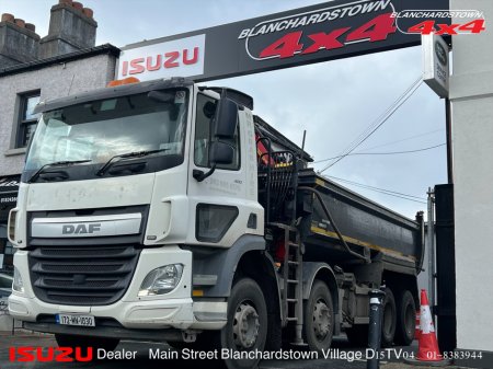 2017 DAF Cf85 TIPPER GRAB PALFINGER EPSILON