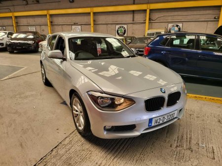 2014 BMW 1 Series 116D SE G1 Z1AI 4DR  (142) LOW MILEAGE FULL LEATHER INTERIOR CLEAN EXAMPLE// 12 MONTH WARRANTY AVAILABLE//FRESH NCT UNTIL NOV 26 €8,950