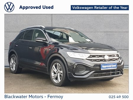 2023 Volkswagen T-Roc 2.0TDI 116BHP R-LINE WITH REAR VIEW CAMERA AND WINTER PACK €31,950 thumbnail
