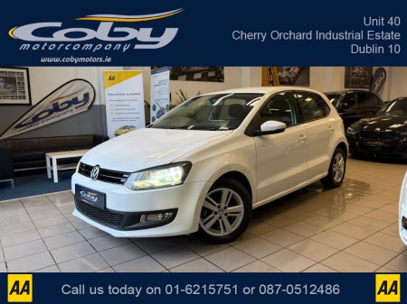 2014 Volkswagen Polo 1.2 AUTO 5DR. New NCT done before collection, Alloy Wheels, Air Conditioning, Hands Free, AUTO Wipers, Full Electrics, 2 Keys, Folding Rear Seats, Luggage Cover and more. €10,450 thumbnail