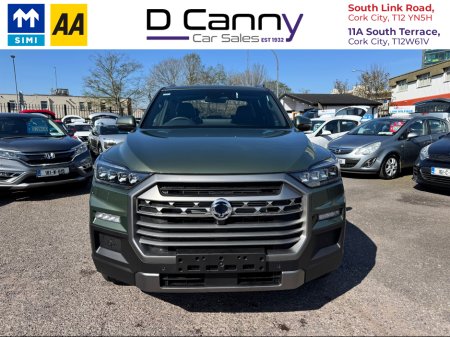 2025 KGM Musso 2.2 PICK UP 5 SEATER COMMERCIAL 4WD 200 BHP 3.5 TON TOWING CAPACITY REV-CAMERA // 5 YEAR WARRANTY // APPLY FOR FINANCE TODAY // THE BEST VALUE PICK UP IN IRELAND //  2025 0 km (0 mi) €40,950 €53,900