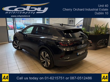 2022 Volkswagen ID.4 PRO 150 KW FAMILY 77KWH 204BHP PR PROPERF AUTO. 2Keys, 1/2 Leather, Full Electrics, Sat Nav, Dual Climate Control, Heated Seats, Cruise Control, Revers Cam, Parking Sensors, Handsfree, & more. €27,950 thumbnail