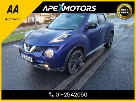 2016 Nissan Juke FINANCE ARRANGED * 1.2 DIG-T TEKNA 117BHP 5DR * TOP-SPEC 5DR SUV * LEATHER INTERIOR * AA APPROVED * 101 SAFETY CHECKLIST * IMMACULATE * HEATED SEATS * COLOUR REVERSE CAMERA * LOW LOW MILES *01-2542050 €10,949