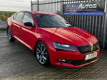 2017 Skoda Superb Sportline  2.0 TDI 150BHP 4DR €18,500 thumbnail