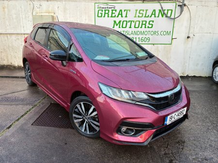 2019 Honda Fit 1.5i Petrol Hybrid Automatic S Model €16,750 thumbnail
