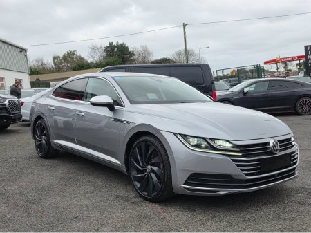 2019 Volkswagen Arteon 2.0 TSI 4 MOTION 280BHP VIRTUAL DASH FULL LEATHER HEATED ELECTRIC SEATS SAT NAV CARPLAY ANDROID AUTO BLIND SPORT PARKING SENSORS SELF PARKING ASSIST 360 CAMERA €30,950 thumbnail