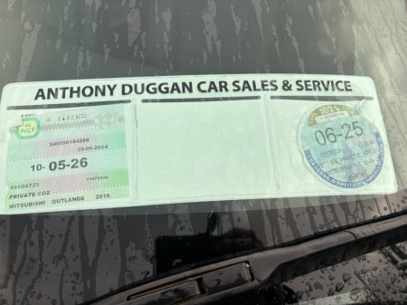 2016 Mitsubishi Outlander PHEV 2.0L MIVEC 4WD 5-Seater Instyle €12,995 thumbnail