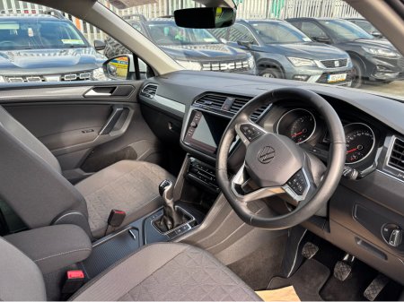 2024 Volkswagen Tiguan LIFE 2.0 TDI MANUAL 6SPEED FWD 122BHP 5 Finance Available own this car from €177 per week €39,499