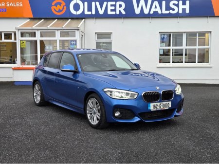 2016 BMW 1 Series Estoril Blue M sport 118 D
