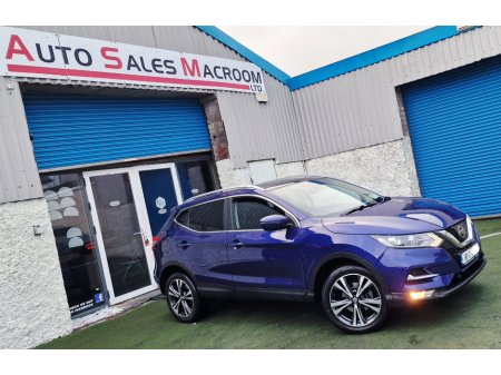 2018 Nissan Qashqai 1.5 DCI N-CONNECTA 110PS 360 Camera, Sat Nav, Glass Roof , NEW NCT 03.28 €14,999