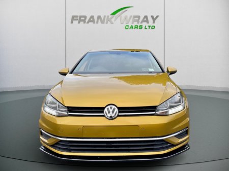 2018 Volkswagen Golf 1.6 TDI SE NAV BLUEMOTION 115PS 5DR**KITTED**REAR SPOILER**FSH**AS NEW**LIME YELLOW** €17,950