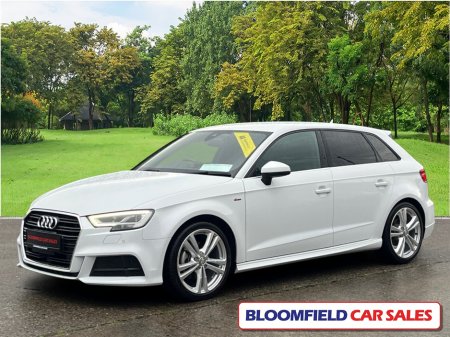 2018 Audi A3 1.4TFSI , S-LINE // LOW MILEAGE €22,950