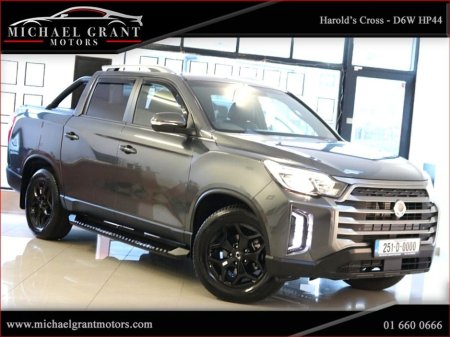 2025 KGM Musso 2.2 DSL AUTOMATIC P/T 4WD 4DR PICK UP TRUCK DOUBLE CAB