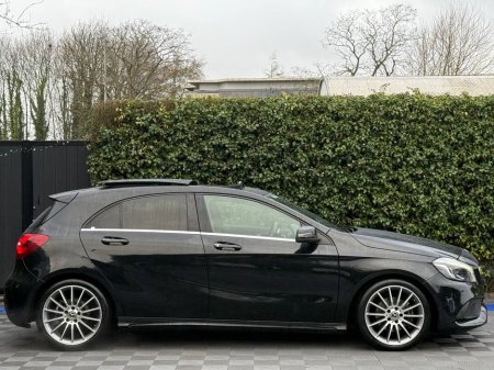 2018 Mercedes-Benz A Class A180 AMG-LINE 1.6 // TILT & SLIDE PAN ROOF // 18" DIAMOND CUT ALLOYS // FULL AMG-LINE SPORT INTERIOR €22,900 thumbnail