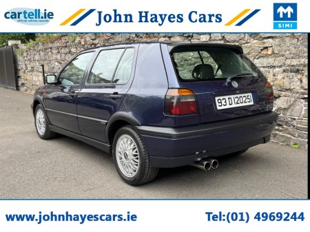 1993 Volkswagen Golf VERY RARE 2.8 VR6 MARK 3 GOLF 5 DOOR 5 SPEED MANUAL//RARE OPPORTUNITY//BEAUTIFUL CONDITION//ORIGINAL BOOKS SUPPLIED €14,950