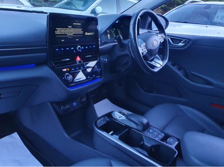 2021 Hyundai Ioniq PREMIUM AUTOMATIC FULLY ELECTRIC NCT 02/28 FINANCE AVAILABLE @ €58 PER WEEK FULL LEATHER/ HEATED SEATS/ SAT NAV/ TOUCH SCREEN MEDIA/ BLUETOOTH/ USB/ REVERSE CAMERA/ HISTORY CHECKED €12,950 thumbnail