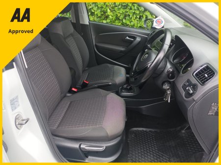 2017 Volkswagen Polo 1.2 TSI COMFORTLINE SPOTLESS WITH ONLY 24,524kms COMPREHENSIVE SERVICE HISTORY (10 STAMPS) FACTORY IMMOBILISER LEATHER STEERING WHEEL AUTO HEADLIGHTS FRONT FOGS ALLOY WHEELS ANDROID AUTO APPLE CARPLAY €14,395 thumbnail