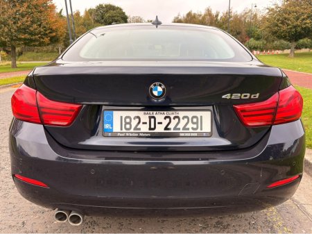 2018 BMW 4 Series 420D AUTO GRAN COUPE TWO OWNER IRISH CAR €17,950 thumbnail