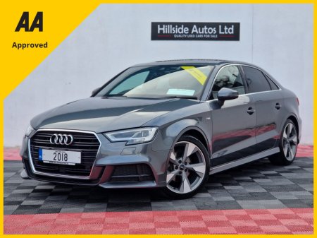 2018 Audi A3 Saloon *DEPOSIT NOW TAKEN*  S-LINE 1.4 PETROL AUTOMATIC VIRTUAL DASH