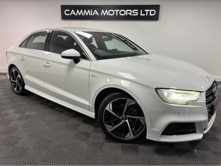 2019 Audi A3 AUDI A3 SALOON S-LINE AUTO*HALF LEATHER HEATED ELECTRIC ADJUSTABLE SEATS*DIGITAL DASH*AUTO HOLD*KEYLESS ENTRY & MORE FINANCE AVAILABLE TRADE INS WELCOME*