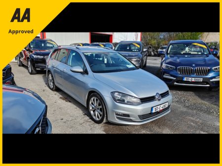 2016 Volkswagen Golf 2016 HIGHLINE 1.6 TDI MANUAL Estate €11,950 thumbnail