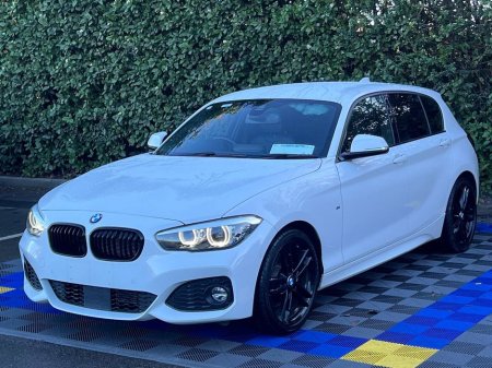 2018 BMW 1 Series 118d M-SPORT 2.0 // FULL SERVICE HISTORY // 18" M-SPORT ALLOYS // 360 PARKING SENSORS €18,900 thumbnail