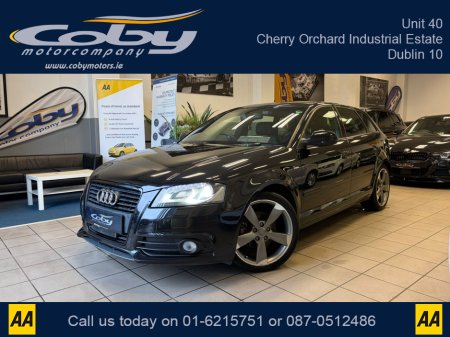 2013 Audi A3 1.4 S-line 5DR AUTO. New NCT Done Before Collection, Half Leather, Alloy Wheels, 2Keys, MFSW, Revers Camera, Parking Sensors, Dual Climate Control, Cruise Control, BT, Full Electrics, & more. €10,950 thumbnail