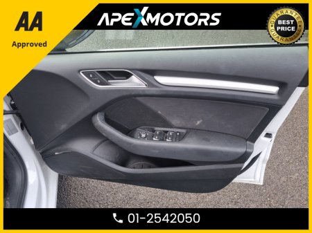 2016 Audi A3 FINANCE ARRANGED * NEW NCT JAN-28 * IMMACULATE * AA APPROVED * 101 SAFETY CHECKLIST * AUTOMATIC * COLOUR REVERSE CAMERA * TOP-SPEC 5DR HATCH * LOW LOW KMs * ADAPTIVE CRUISE * CRUISE CONTROL and SPEED €16,449 thumbnail