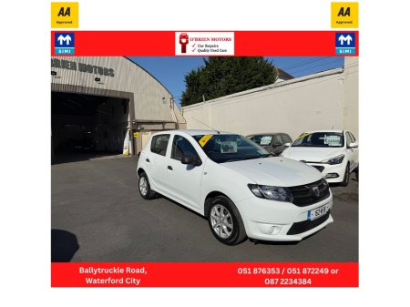 2015 Dacia Sandero ALTERNATIVE 1.2 75 201 4DR €6,950