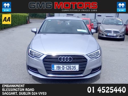 2019 Audi A3 **UPGRADED ALLOYS**1.0 TFSI 116HP €18,950