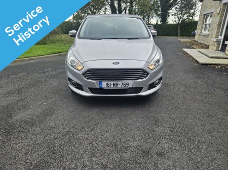 2016 Ford S-Max 2.0 TDCI ZETEC - FREE 12 MONTH WARRANTY - FULL SERVICE HISTORY €14,950