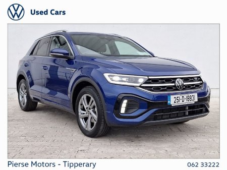 2025 Volkswagen T-Roc T-ROC R-Line 75 1.0 TSI M6F 116HP €35,950