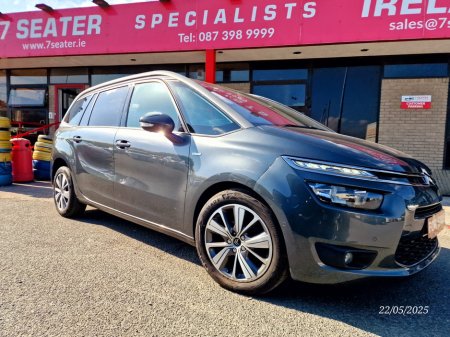 2016 Citroen Grand C4 Picasso 1.6 BLUE HDI 120BHP  EXCLUSIVE LOW MILEAGE 7 SEATER €10,900