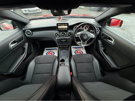 2015 Mercedes-Benz A Class A180 AMG LINE NIGHT PACK AMG INTERIOR HALF LEATHER SEATS / HI SPEC / SYSTEM LOW ROAD TAX BAND / SIMI DEALER €15,950 thumbnail