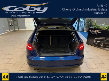2014 Audi A3 1.4 Auto TFSI Hatchback. New NCT done before collection, Full Leather, Heated Seats, Panoramic Roof, Dual Climate Control, Reverse Camera, Parking Sensors, Full Electrics, Handsfree, and more. €12,950 thumbnail