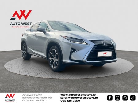 2016 Lexus RX 450 h 2016 Lexus  RX450 H Self-Charging Hybrid AWD €32,950