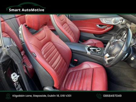 2017 Mercedes-Benz C Class C250d  AMG Premium Plus Convertible Automatic * AMG Styling  Pack with Red Fabric Roof * Bengal Red Leather Interior * Fully Serviced and Valeted * NCT to 02.2028 * 12 Month Premier Warranty * with €23,950 thumbnail